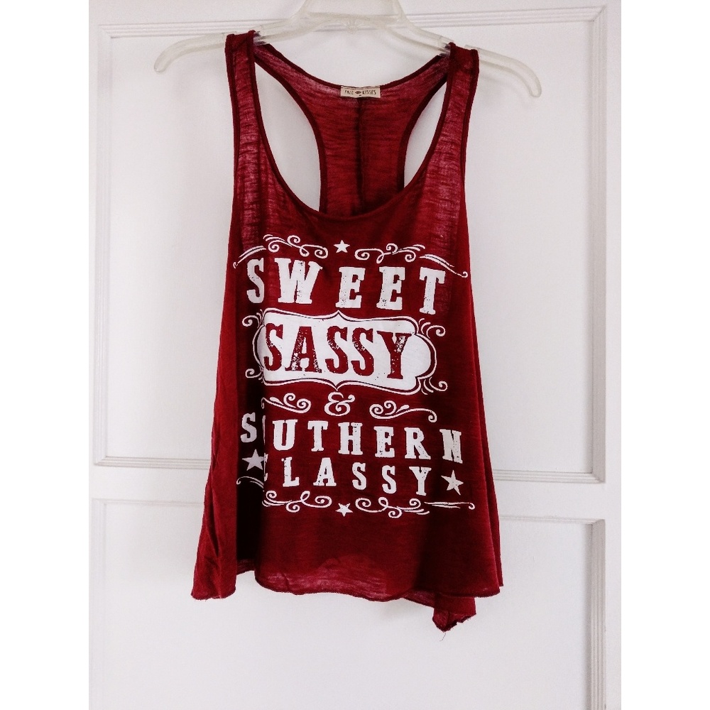 Relaxed country tank top
